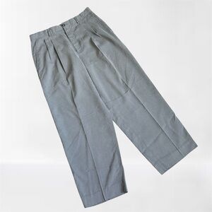 Claiborne Gray Pleated Dress Pants 33x32